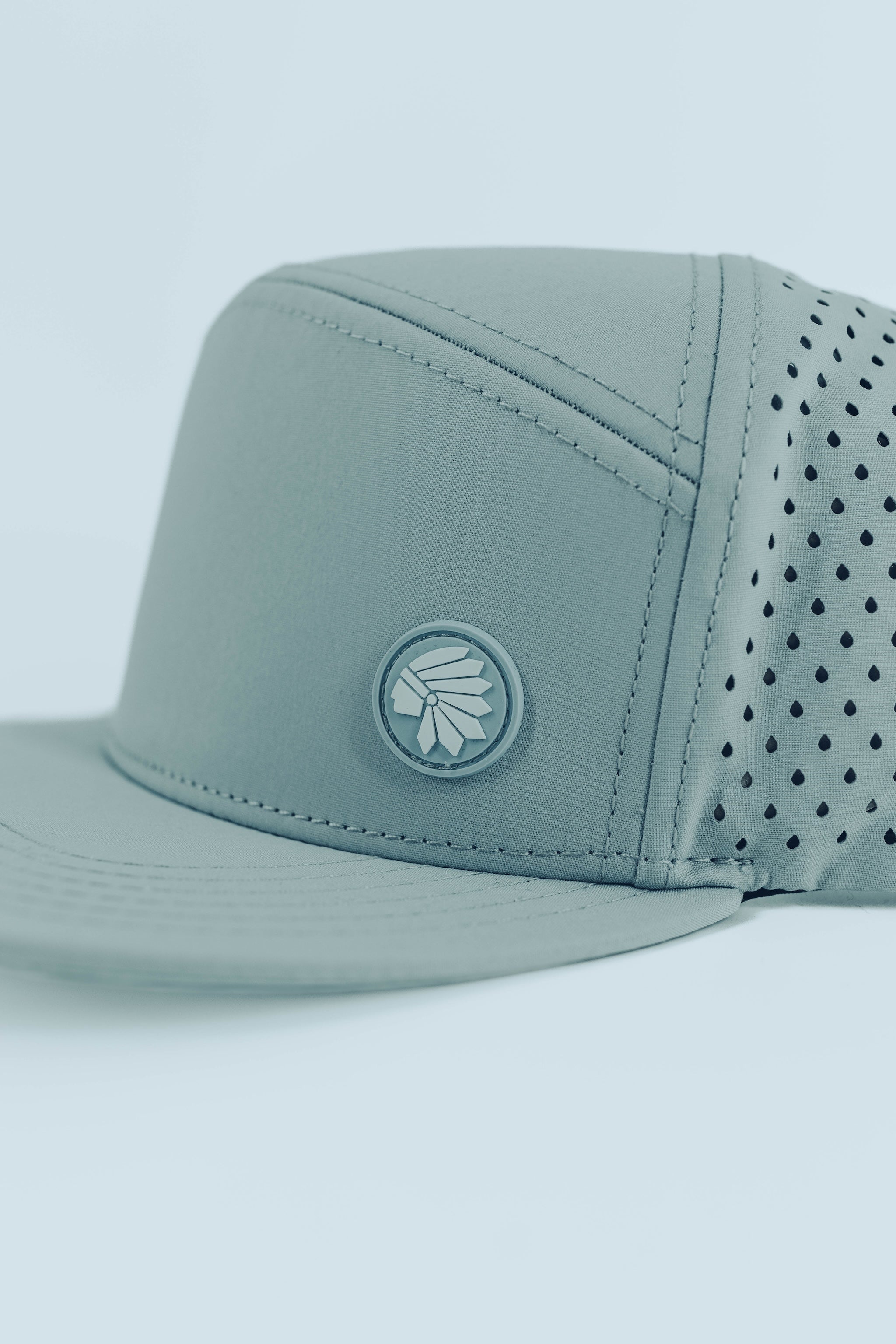 The Daily Hat Feather Gray